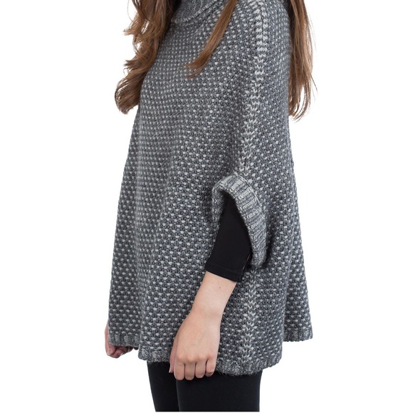 Kemailu Chunky Cowl Neck Wool/Alpaca Sweater ITALY Lagenlook Oversized Size L - Picture 3 of 15